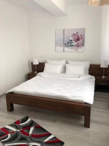 Фото номера Апартаменты с 1 спальней Отели типа «постель и завтрак» Apartments Excelsior Mamaia Nord г. Мамайя Норд – Нэводари 36