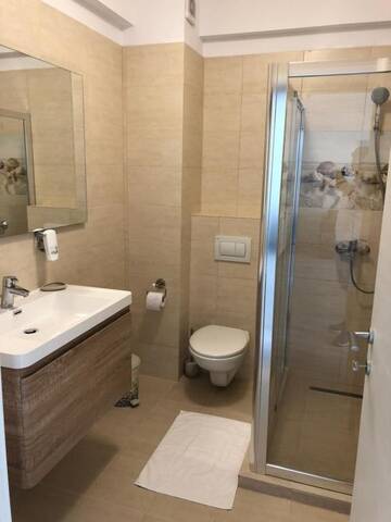 Фото номера Апартаменты с 1 спальней Отели типа «постель и завтрак» Apartments Excelsior Mamaia Nord г. Мамайя Норд – Нэводари 40